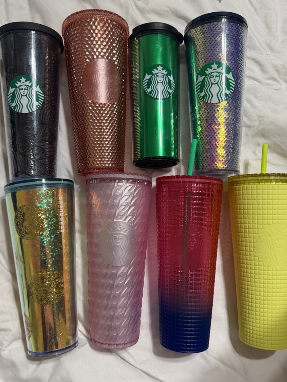 Starbucks Tumbler Collection - 8 Cups (Used - Good Condition) 💗